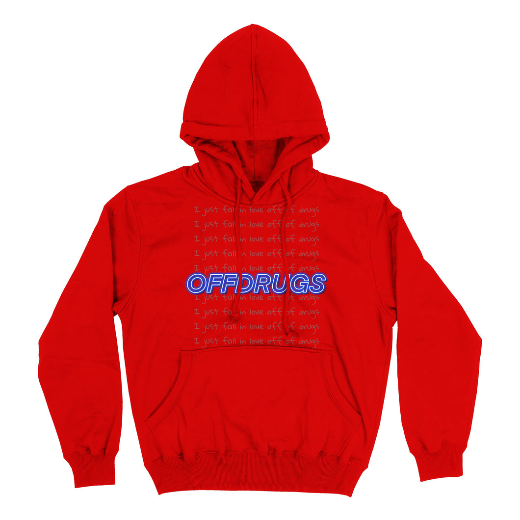 OFFDRUGS Red Hoodie